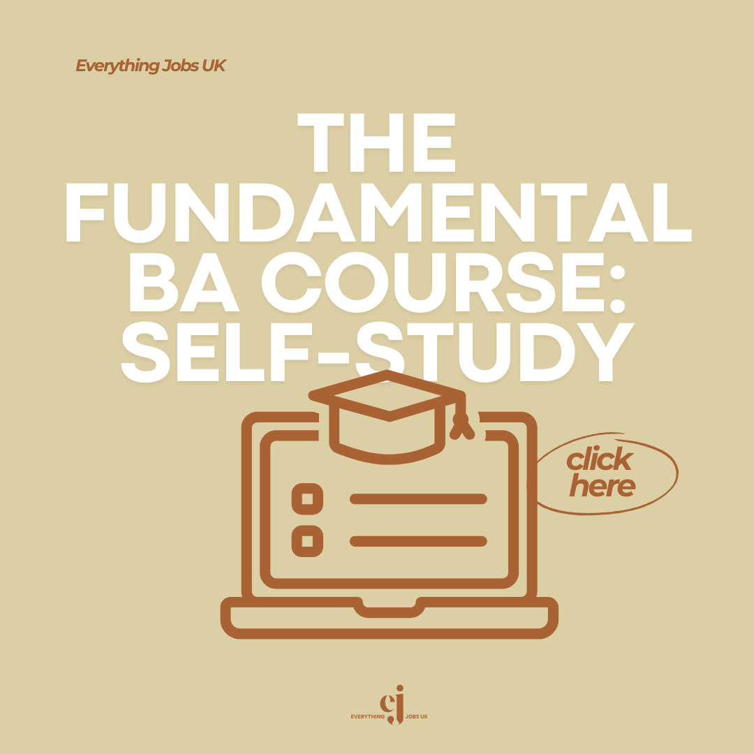 The Fundamental BA Course: Self-study